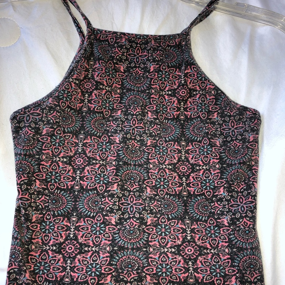 Funky patterned halter top!